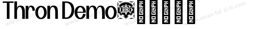 Thron Demo字体转换
